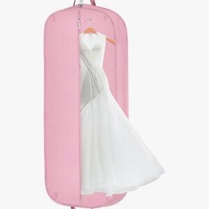 Pink Garment Bag for Dresses